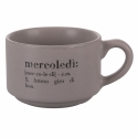 Ensemble de 6 tasses à café en porcelaine 90ml avec support Victionary Week Remises