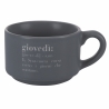 Ensemble de 6 tasses à café en porcelaine 90ml avec support Victionary Week Réductions