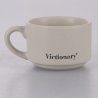 Set van 6 porseleinen espressokopjes 90ml met houder Victionary Week Voorraad