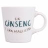 Ensemble de 4 tasses à café en porcelaine avec soucoupe 90 ml avec inscriptions Le Travisate Modèle