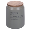Grijze koffiepot met bamboe deksel 0,8L Victionary E Kortingen