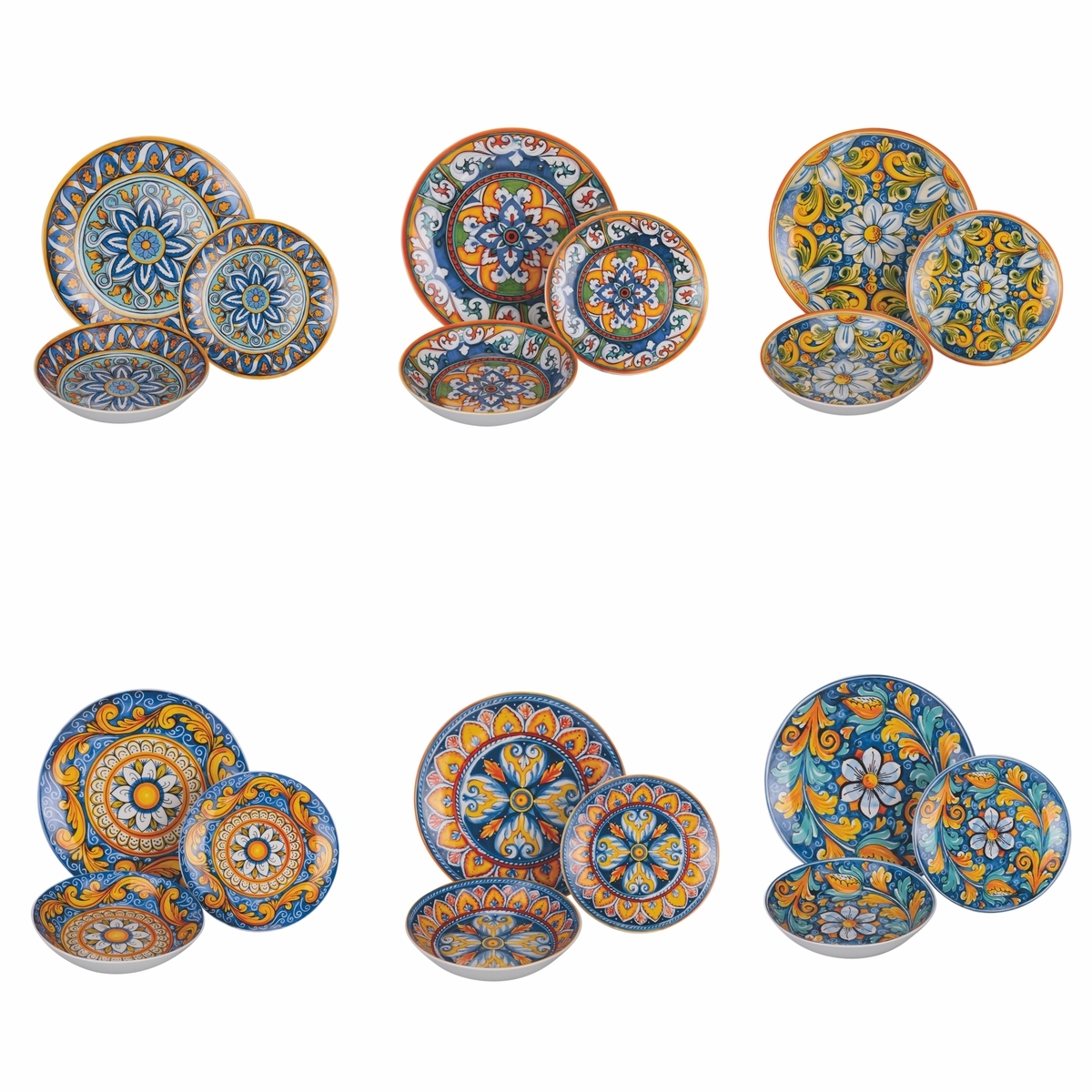 Service de vaisselle 18 pièces en porcelaine pour 6 personnes La Tradizione Promotion Service de vaisselle 18 pièces en porcelaine pour 6 personnes La Tradizione Promotion