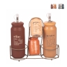 Ensemble de condiments 5 pièces avec huilier en grès Victionary A Promotion