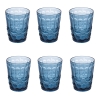 Ensemble de 6 verres à eau 280 ml avec décor en relief Nobilis 2 Catalogue