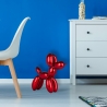 Ballonhond sculptuur in metalen look, hars, Mira-M Aankoop