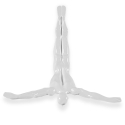 Wandsculptuur in gelakte hars Duiker Statuet Veda-L Korting