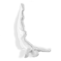 Wandsculptuur in gelakte hars Duiker Statuet Veda-L Kortingen