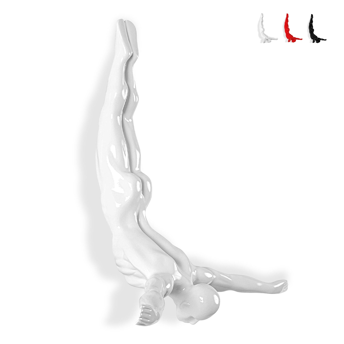 Wandsculptuur in gelakte hars Duiker Statuet Veda-L Aanbieding Wandsculptuur in gelakte hars Duiker Statuet Veda-L Aanbieding