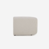 Modulaire 3-zits bank in beige stof Yuna-3 Prijs