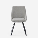 Chaise de salle à manger au design moderne en tissu Navya Choix