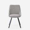 Chaise de salle à manger au design moderne en tissu Navya Choix