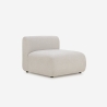 Modulair design bankstel met 4 zitplaatsen in stof Yuna-4 Catalogus