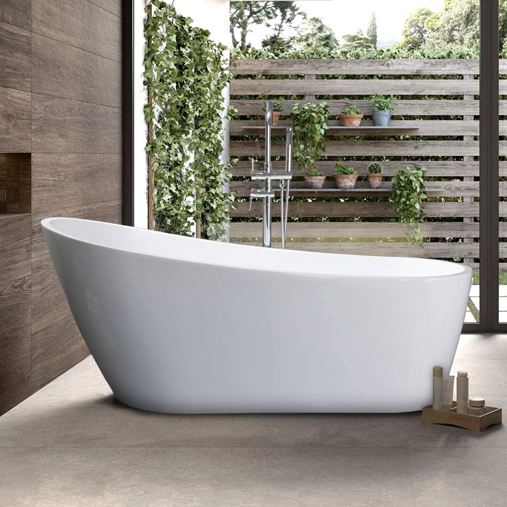 Malta Freistehende Badewanne Mit Hoher Ruckenlehne Design Liberty