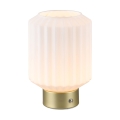 Lampe de table design moderne élégante lumière LED rechargeable Arina Promotion