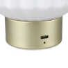 Lampe de table design moderne élégante lumière LED rechargeable Arina Remises