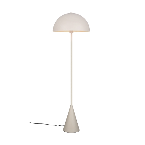 Lampada da terra design moderno minimalista in metallo grigio Blask Aanbieding