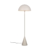 Lampe sur pied design moderne minimaliste en métal gris Blask Promotion