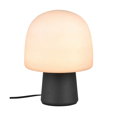 Lampada da tavolo scrivania design moderno con paralume in vetro Trist Aanbieding