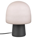 Lampe de bureau design moderne avec abat-jour en verre Trist Offre