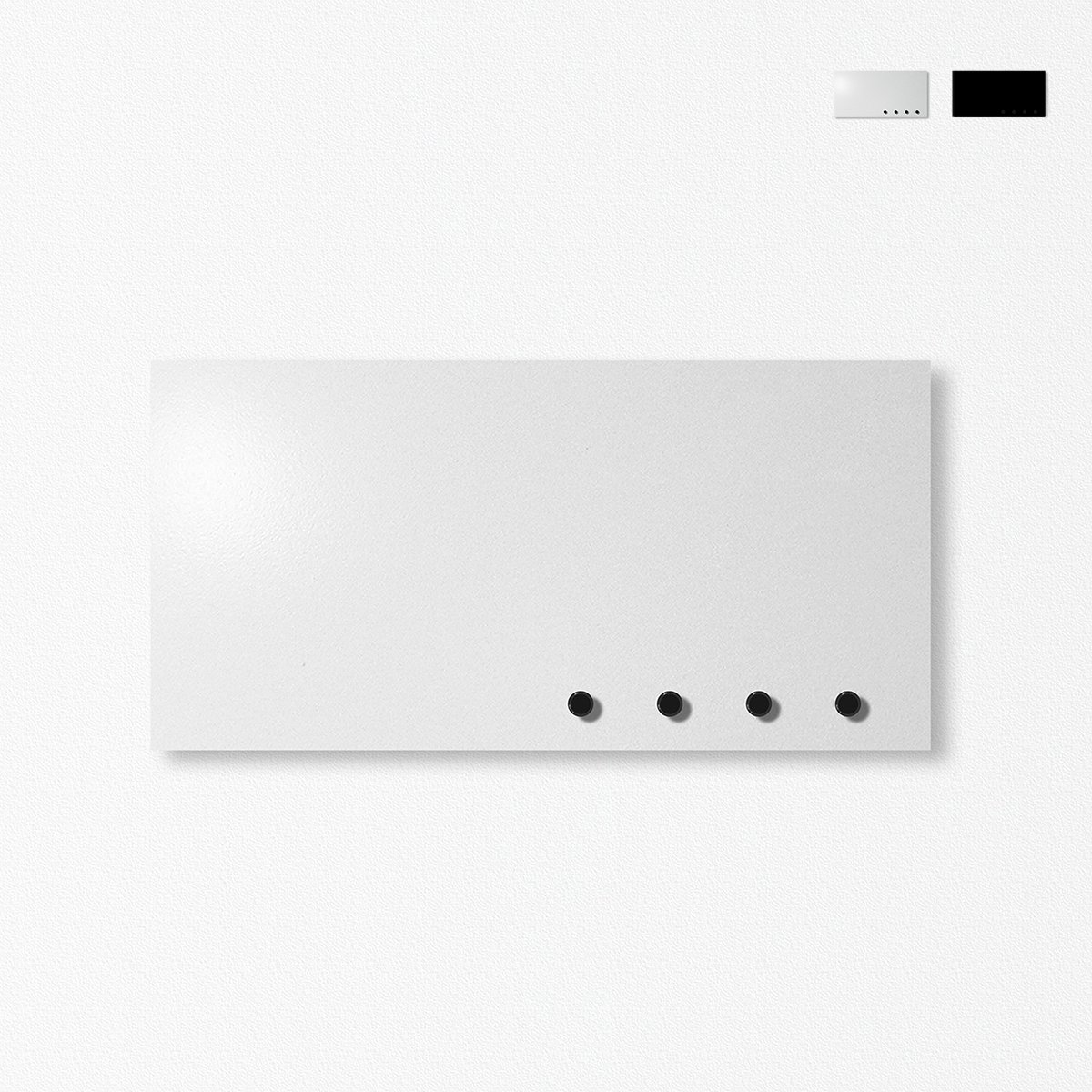Moderne magnetische wand sleutelhanger krijtbord Mini Aanbieding