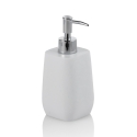 Ensemble d'accessoires de salle de bain en résine blanche Capua Vente