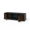 Meuble TV moderne avec portes frontales cannelées 150x50x45cm Budapest Dimensions