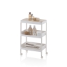 Mobiele trolley met wielen en 3 opbergrekken Lando B Aanbieding