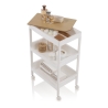 Mobiele trolley met wielen en 3 opbergrekken Lando B Verkoop