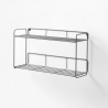 Metalen wandplank met 2 planken Nori Aanbod