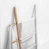 Houten handdoekenrek voor badkamer, modern design Olaf Korting