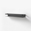 Omkeerbare metalen wandplank in matte afwerking modern design Ryo Kortingen