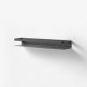 Omkeerbare metalen wandplank in matte afwerking modern design Ryo Kortingen