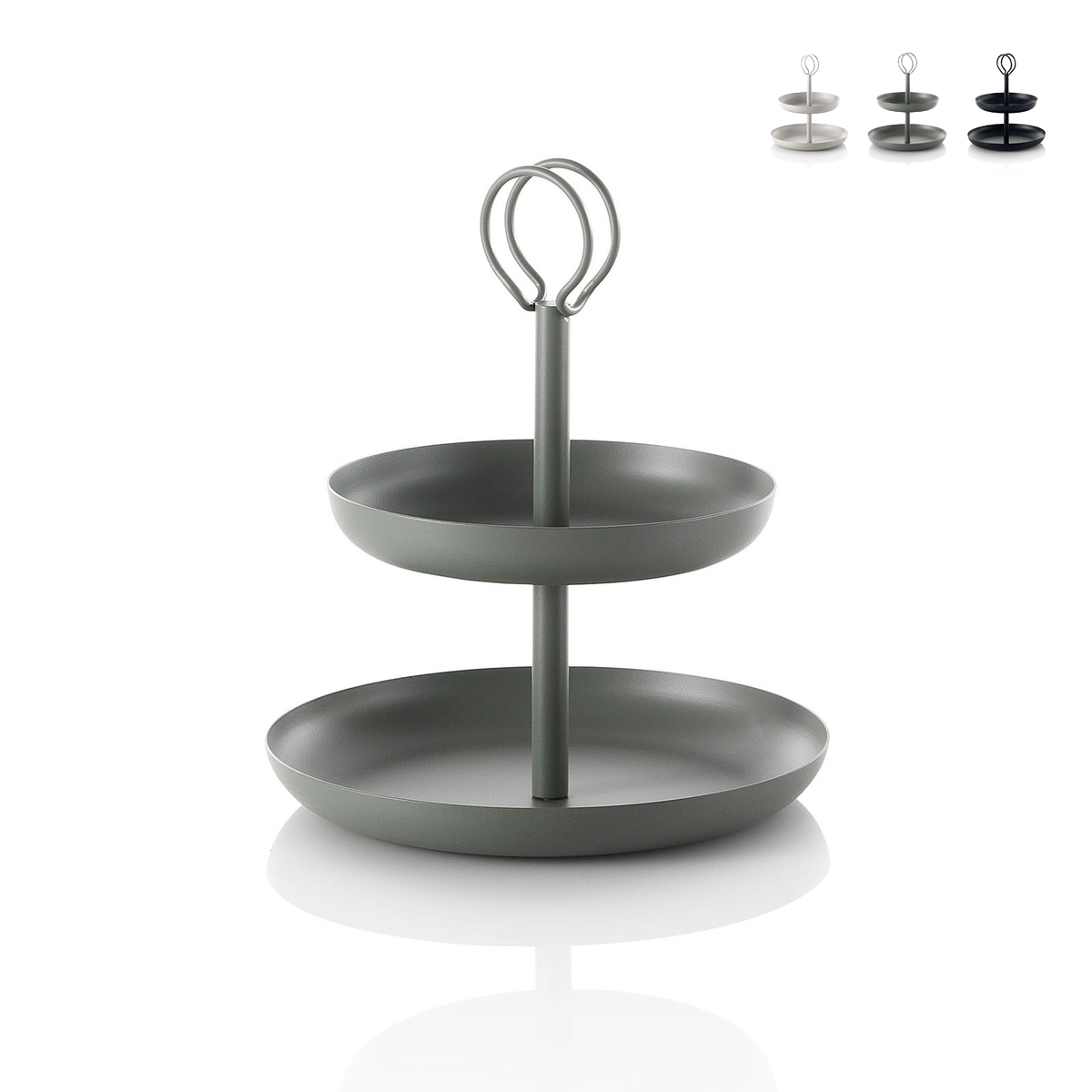 Metalen tafel etagère met 2 lagen Nik Voorraad Metalen tafel etagère met 2 lagen Nik Voorraad