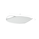 Plateau en métal pour repas au design moderne Tab Prix