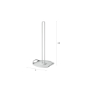 Porte-rouleau de cuisine en métal mat Singe Dimensions