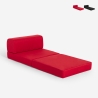 Fauteuil-lit pliable gain de place 2en1 en tissu Betty Offre