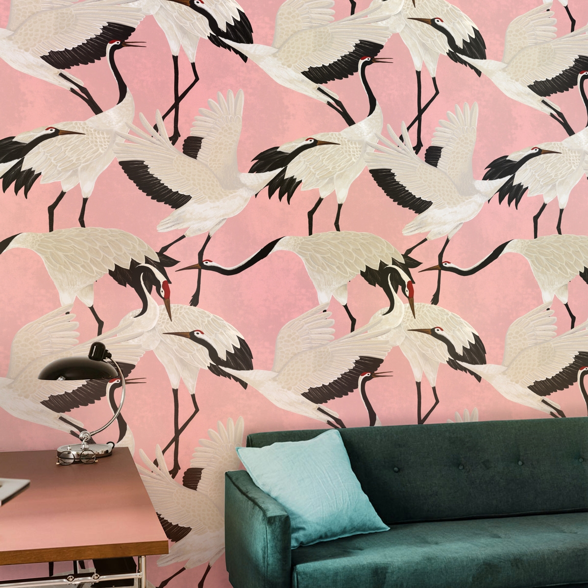 Elegante zelfklevend behang voor woonkamer Aironi Rosa Aanbieding Elegante zelfklevend behang voor woonkamer Aironi Rosa Aanbieding
