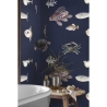 Moderne realistische maritieme designbehang Tropische Blauwe Vissen Aanbod