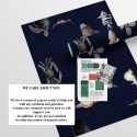 Moderne realistische maritieme designbehang Tropische Blauwe Vissen Catalogus