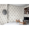 Papier peint géométrique design vintage noir et blanc Art Déco Réductions