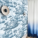 Papier peint bleu ciel pour salon et chambre Nuvole Vintage Vente