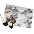 Ensemble de 2 sets de table élégants pour petit-déjeuner style vintage Nuvole Promotion