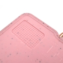 Set van 3 granietlook kunststof snijplanken roze Bisetti Stonerose Kortingen