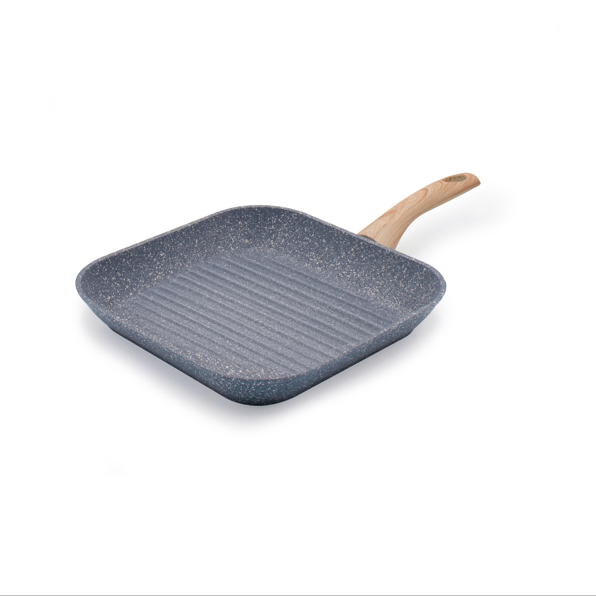 Grill antiadhésif en aluminium effet pierre Pierre Gourmet Promotion Grill antiadhésif en aluminium effet pierre Pierre Gourmet Promotion