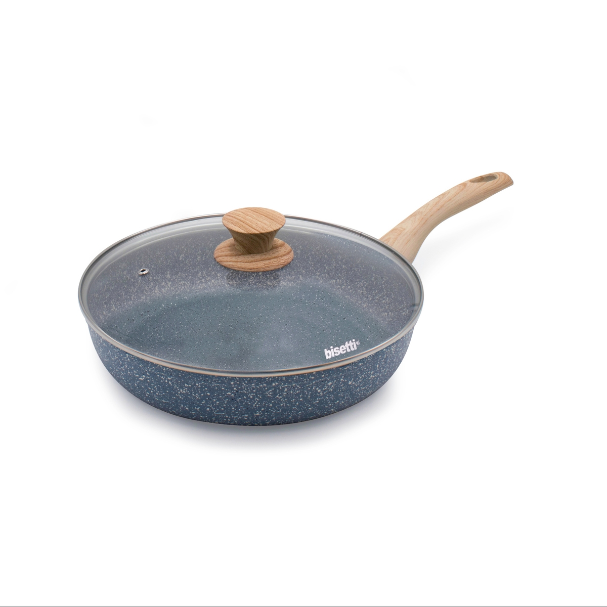 Anti-aanbak aluminium koekenpan 28cm met deksel Pierre Gourmet Aanbieding Anti-aanbak aluminium koekenpan 28cm met deksel Pierre Gourmet Aanbieding