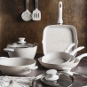 Ensemble de 10 pièces casseroles et poêles en aluminium antiadhésif Bisetti Stonewhite Vente
