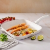 Ensemble de 10 pièces casseroles et poêles en aluminium antiadhésif Bisetti Stonewhite Réductions