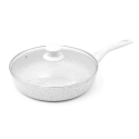 Ensemble de 10 pièces casseroles et poêles en aluminium antiadhésif Bisetti Stonewhite Catalogue