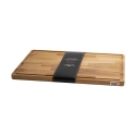 Grande planche à découper en bois avec rigole à jus 50x35x2cm Bisetti Offre