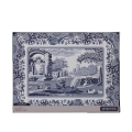 Set de 6 sets de table rigides Blue Italian style anglais 30,5x23 cm Promotion